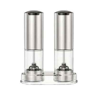 1/2pcs Automatic Pepper Grinder Salt And Pepper Grinder USB Rechargeable Adjustable Coarseness Spice Mill for Kitchen Tool - RELUX.STORE