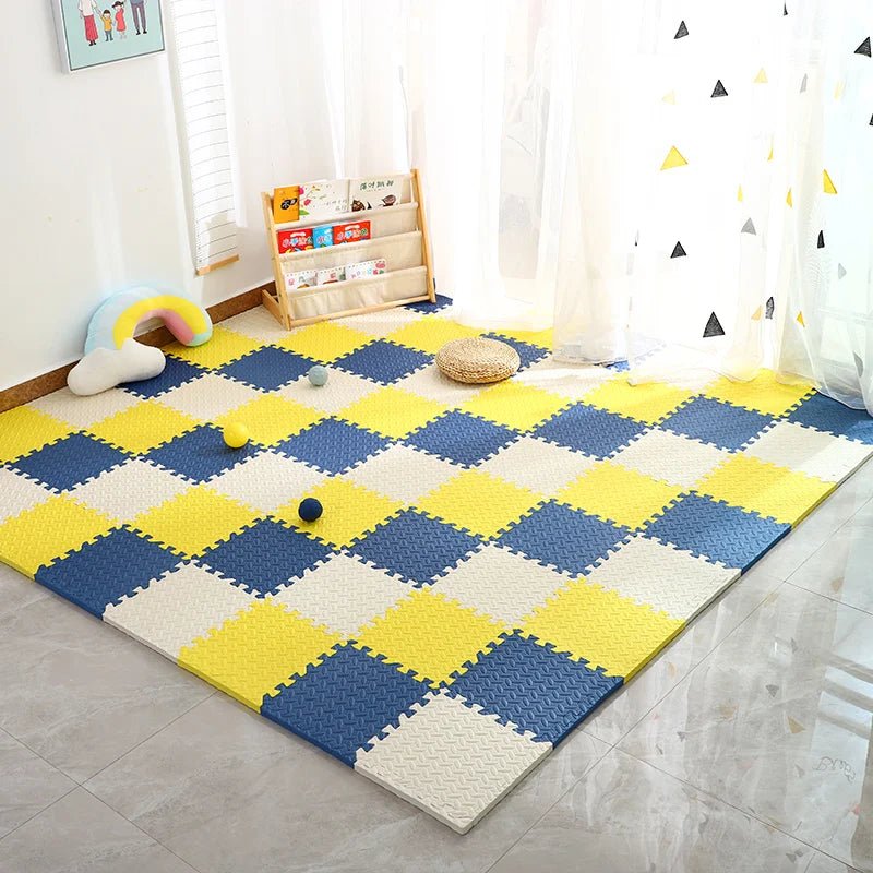 12pcs Foam Baby Play Mat Puzzle Mat Kids Interlocking Exercise Tiles Rugs Floor Tiles Toy Carpet Soft Carpet 30*30*1cm - RELUX.STORE12pcs Foam Baby Play Mat Puzzle Mat Kids Interlocking Exercise Tiles Rugs Floor Tiles Toy Carpet Soft Carpet 30*30*1cm