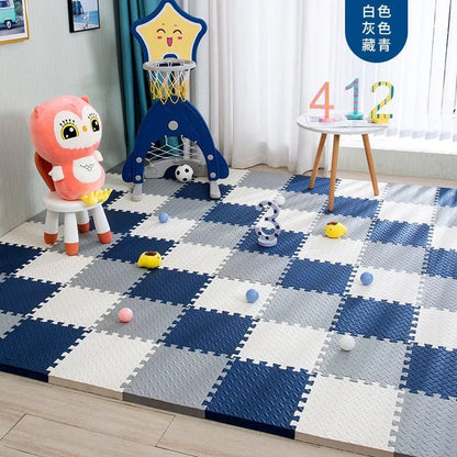 12pcs Foam Baby Play Mat Puzzle Mat Kids Interlocking Exercise Tiles Rugs Floor Tiles Toy Carpet Soft Carpet 30*30*1cm - RELUX.STORE12pcs Foam Baby Play Mat Puzzle Mat Kids Interlocking Exercise Tiles Rugs Floor Tiles Toy Carpet Soft Carpet 30*30*1cm