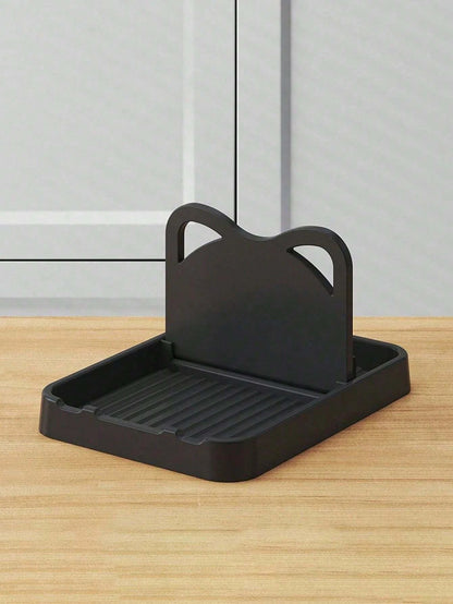 1/2pcs Multifunctional Pan Pot Lid Holder Stand Pan Pot Cover Rack Spoon Rest Pot Lid Spatula Spoon Storage Shelf Kitchen Tools - RELUX.STORE