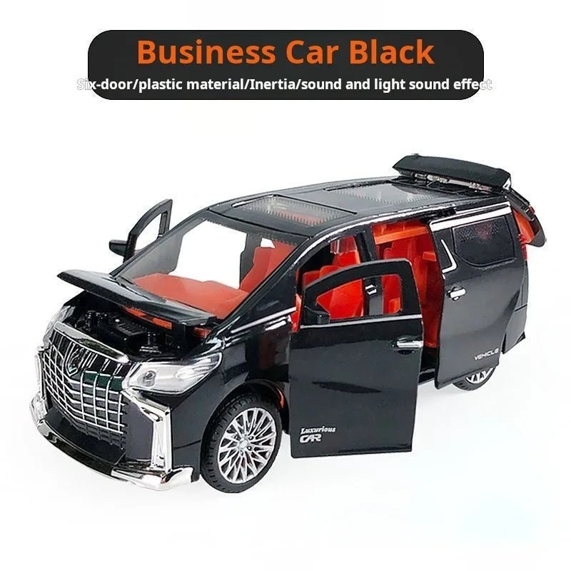 “1:32 Inertia Pull - Back Toy Car with Lights & Sound – Realistic Commercial Vehicle Model for Kids, Boys’ Birthday & Holiday Gift” - RELUX.STORE