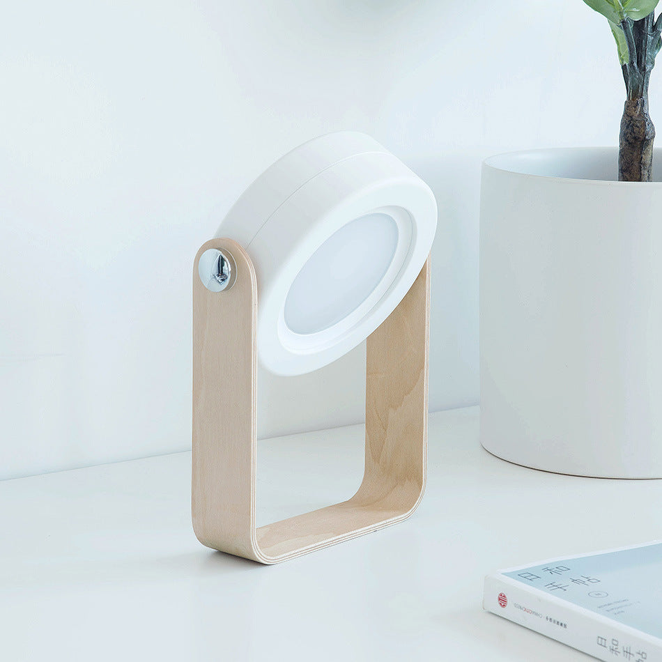 Foldable Touch Dimmable Reading LED Night Light Portable Lantern Lamp USB Rechargeable for Home Decor