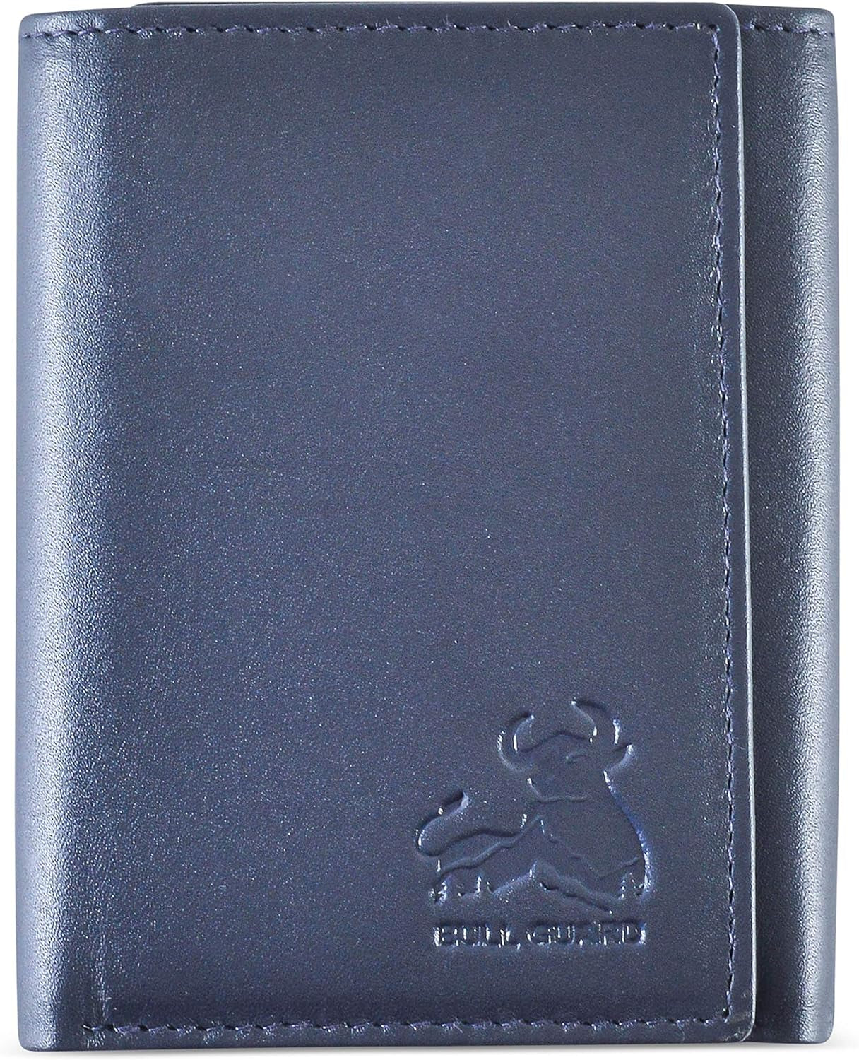 Genuine Nappa Leather Trifold Wallet for Men RFID and ID Window