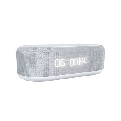 "15W Wireless Charger Alarm Clock with LED Display – Fast Charging Dock Station for iPhone & Samsung, Time, Thermometer & Earphone Stand" - RELUX.STORE