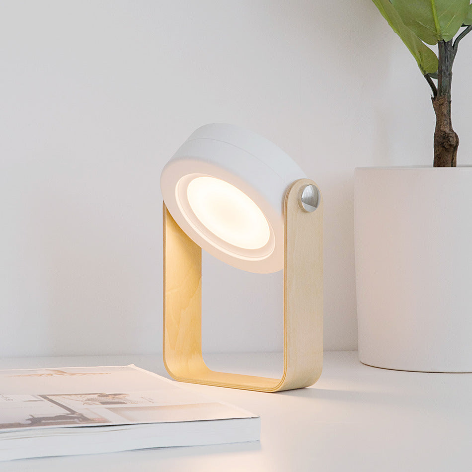 Foldable Touch Dimmable Reading LED Night Light Portable Lantern Lamp USB Rechargeable for Home Decor