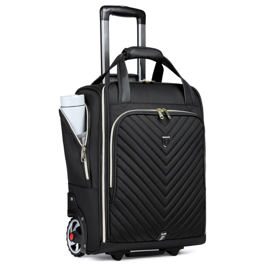 18 inch Laptop Bag Business Trolley Bags Carry - On Underseat Airlines Luggage Travel Bag with Wheels Women Men Cabin Suitcase - RELUX.STORE18 inch Laptop Bag Business Trolley Bags Carry - On Underseat Airlines Luggage Travel Bag with Wheels Women Men Cabin Suitcase
