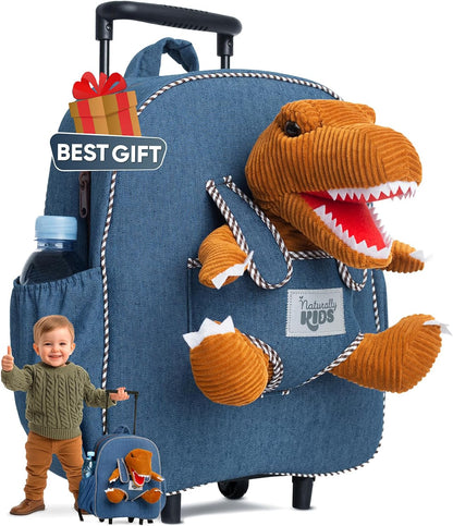 Wolf Backpack, Wolf Toys for Kids 3-5, Toddler Husky Stuffed Animal Gifts for 2 3 4 5 Year Old Girl Boy