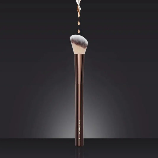 1pc 15 Blush Makeup Brush Liquid Blush Make Up Brush Bronzer use with Cream cheek formulas Metal Handle with box - RELUX.STORE