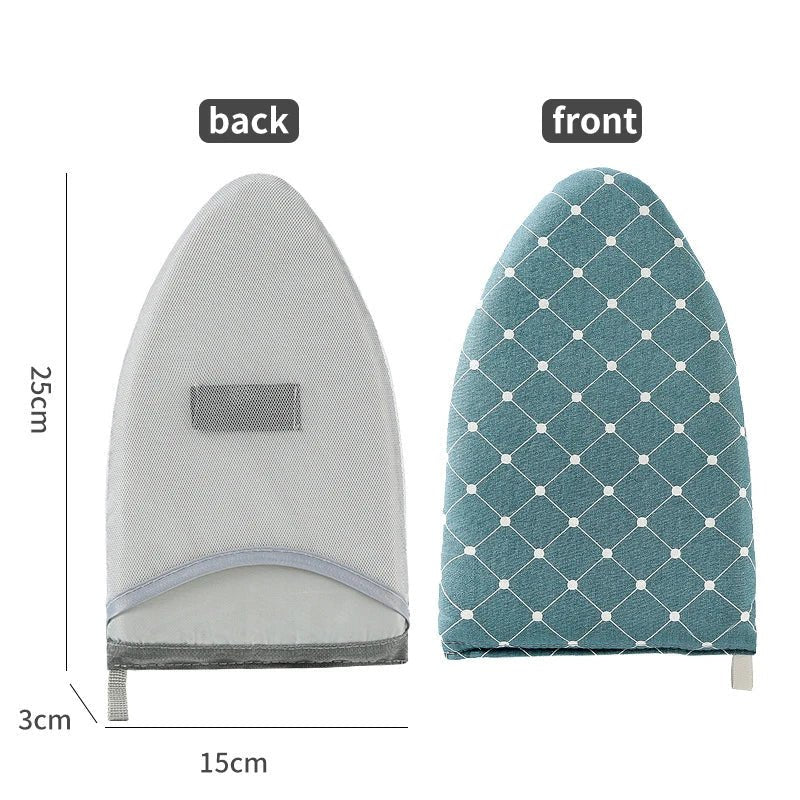 1Pc Fabric Handheld Ironing Board Ironing Board Small Home Ironing Gloves Anti Ironing Household Insulated Handheld Ironing Tray - RELUX.STORE