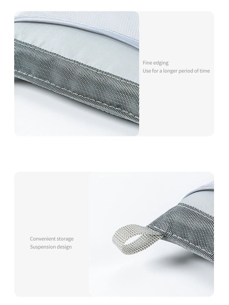1Pc Fabric Handheld Ironing Board Ironing Board Small Home Ironing Gloves Anti Ironing Household Insulated Handheld Ironing Tray - RELUX.STORE
