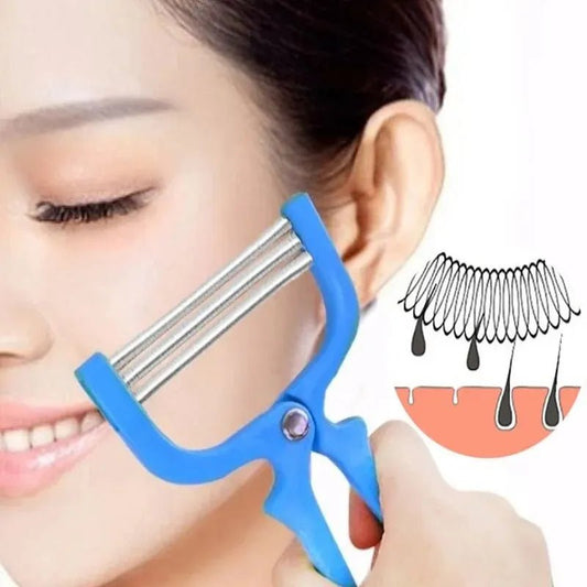 “1pc Facial Hair Remover – Manual Epilator & Threading Tool for Women, Precision Beauty Shaving” - RELUX.STORE