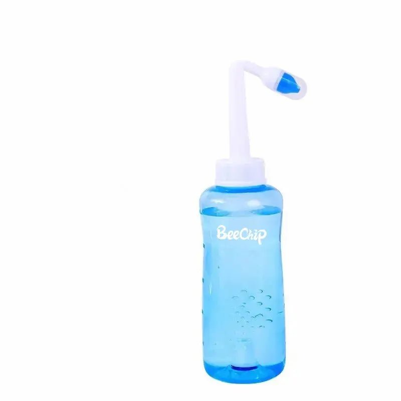 “1pc Nasal Wash Bottle 300ml – Adult & Children Saline Nasal Irrigation for Rhinitis, Nasal Cavity Cleansing, Manual Physiological Saline Rinse” - RELUX.STORE