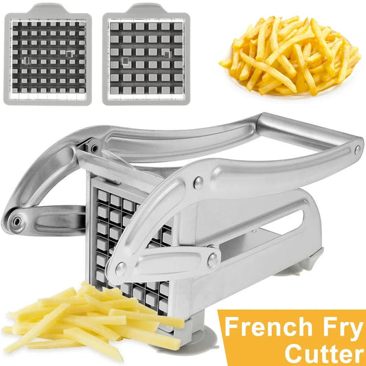 1pc Stainless Steel Manual Potato Cutter French Fries Slicer Potato Chips Maker Meat Chopper Dicer Cutting Machine Tools - RELUX.STORE