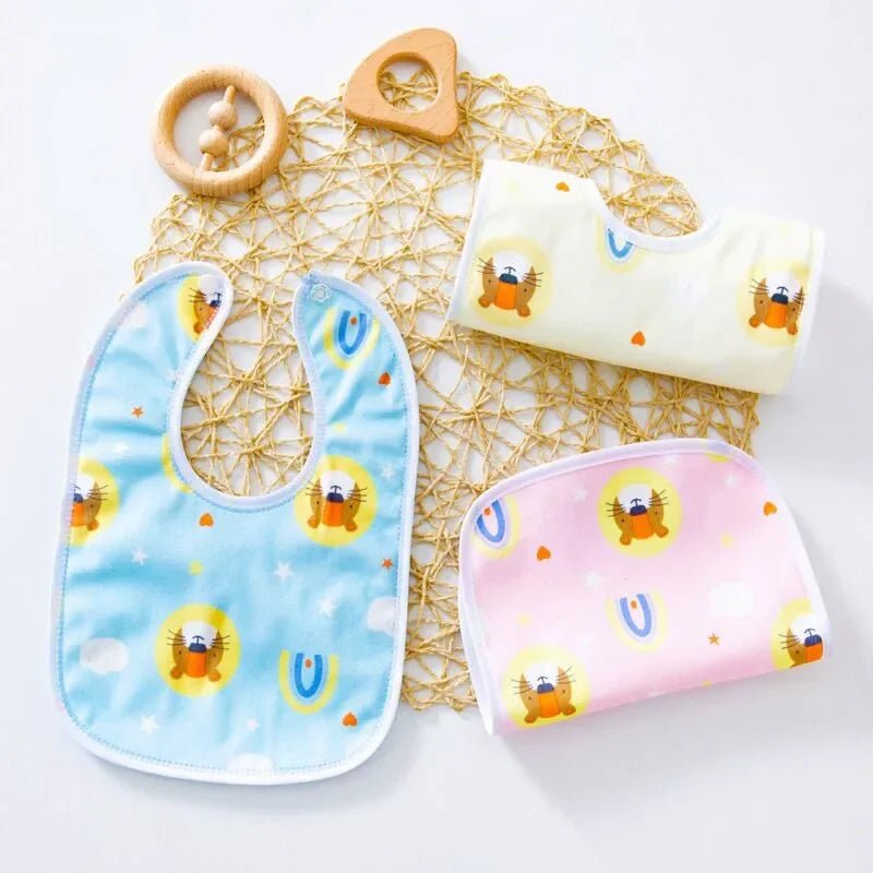 1PCS Baby Bibs Cotton Waterproof Bib Children Feeding Clothes Protection Kids Toddler Scarf for Newborns Boys Girls Accessories - RELUX.STORE1PCS Baby Bibs Cotton Waterproof Bib Children Feeding Clothes Protection Kids Toddler Scarf for Newborns Boys Girls Accessories