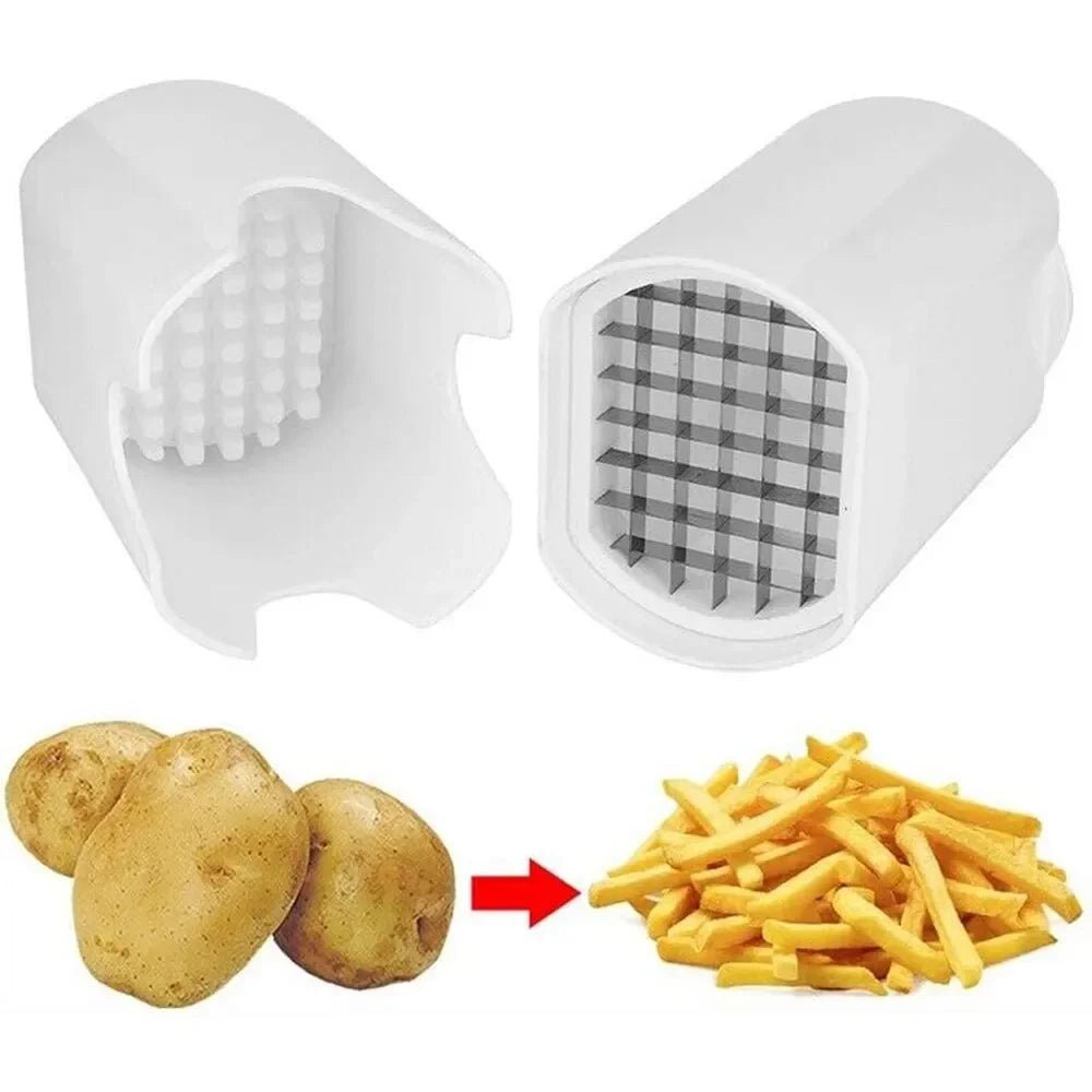 1PCS French Fry Cutter Natural Cut Rapid Slicer Vegetable Potato Tool Food Veggie Dicer Veg Chopper - RELUX.STORE