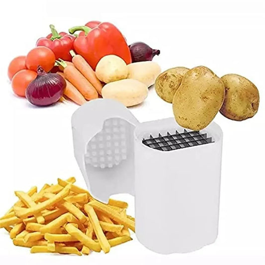 1PCS French Fry Cutter Natural Cut Rapid Slicer Vegetable Potato Tool Food Veggie Dicer Veg Chopper - RELUX.STORE