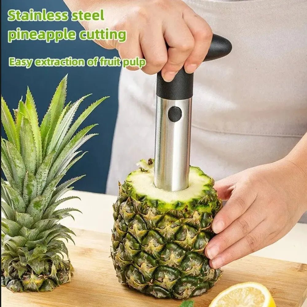 1PCS Spot Stainless Steel Pineapple Peeler Pineapple Corer Slicer Fruit Cutter Easy Slicer Peeler Kitchen Gadget Delivery Fast - RELUX.STORE