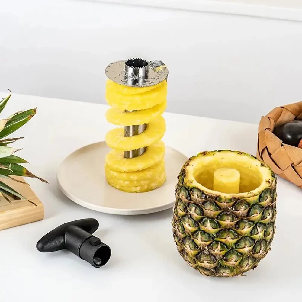 1PCS Spot Stainless Steel Pineapple Peeler Pineapple Corer Slicer Fruit Cutter Easy Slicer Peeler Kitchen Gadget Delivery Fast - RELUX.STORE