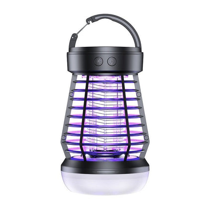 "2 - in - 1 Electric Mosquito Killer Lamp & Fly Swatter – USB Rechargeable Insect Trap with Night Light & SOS Emergency Light | Indoor & Outdoor Camping Bug Zapper" - RELUX.STORE