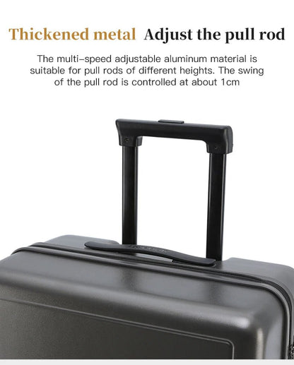 20" Carry - On Luggage - Ultra - Lightweight PC Trolley Suitcase, Impact - Resistant & Travel - Friendly - RELUX.STORE20" Carry - On Luggage - Ultra - Lightweight PC Trolley Suitcase, Impact - Resistant & Travel - Friendly