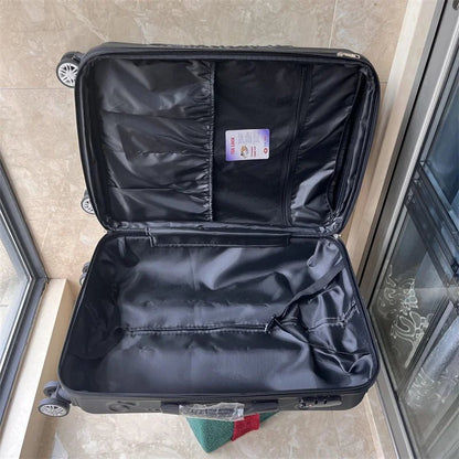 20 inc Black Skull Cabin Rolling Luggage Carry On Size Spinner Hardside Trolley Suitcase On Wheels - RELUX.STORE20 inc Black Skull Cabin Rolling Luggage Carry On Size Spinner Hardside Trolley Suitcase On Wheels
