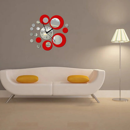 2024 New Wall Clock Watch Quartz Acryli Mirror Modern Wall Stickers 3D Arrival Design Luxury Cllocks Living Room Decration - RELUX.STORE