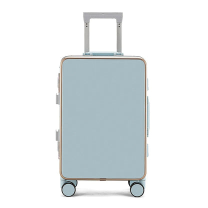 20"/24" Suitcase Fashoin Rolling Luggage Aluminum Frame Case with Wheel Alloy Trolley Bag ABS+PC Material Carry - On Cabin Travel - RELUX.STORE20"/24" Suitcase Fashoin Rolling Luggage Aluminum Frame Case with Wheel Alloy Trolley Bag ABS+PC Material Carry - On Cabin Travel