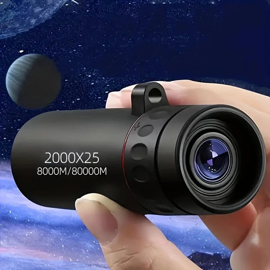 2025 2000X25 HD Monocular Telescope, Compact Portable for Travel, Hiking, Fishing, Camping, Stargazing, Concerts & Bird Watching - RELUX.STORE