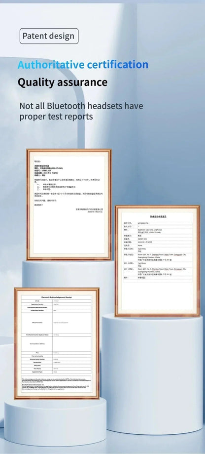 "2025 New Air Pro Bluetooth Earphones – Wireless HiFi Sound Headset, Low Latency, Waterproof In - Ear Earbuds for iPhone & Android" - RELUX.STORE