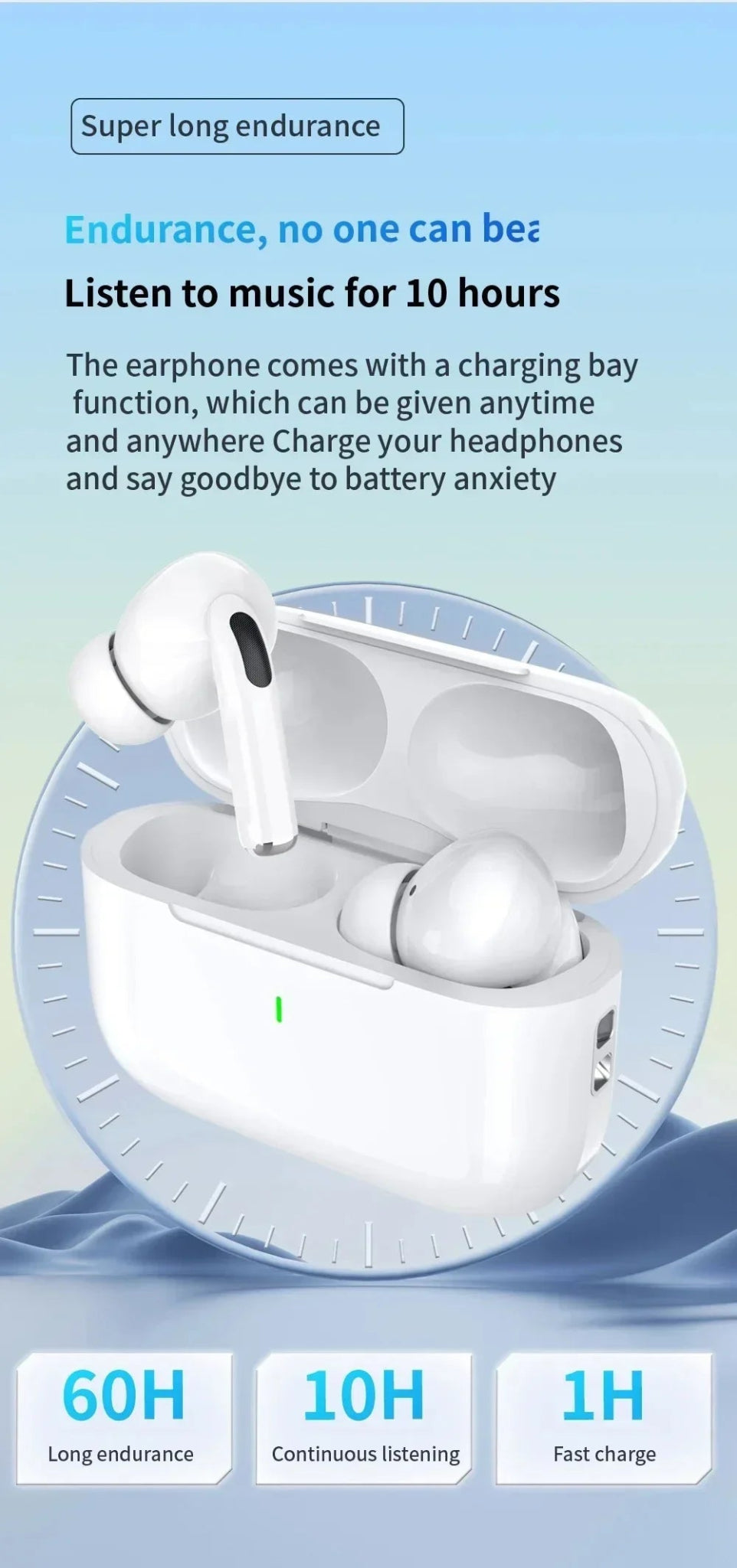 "2025 New Air Pro Bluetooth Earphones – Wireless HiFi Sound Headset, Low Latency, Waterproof In - Ear Earbuds for iPhone & Android" - RELUX.STORE