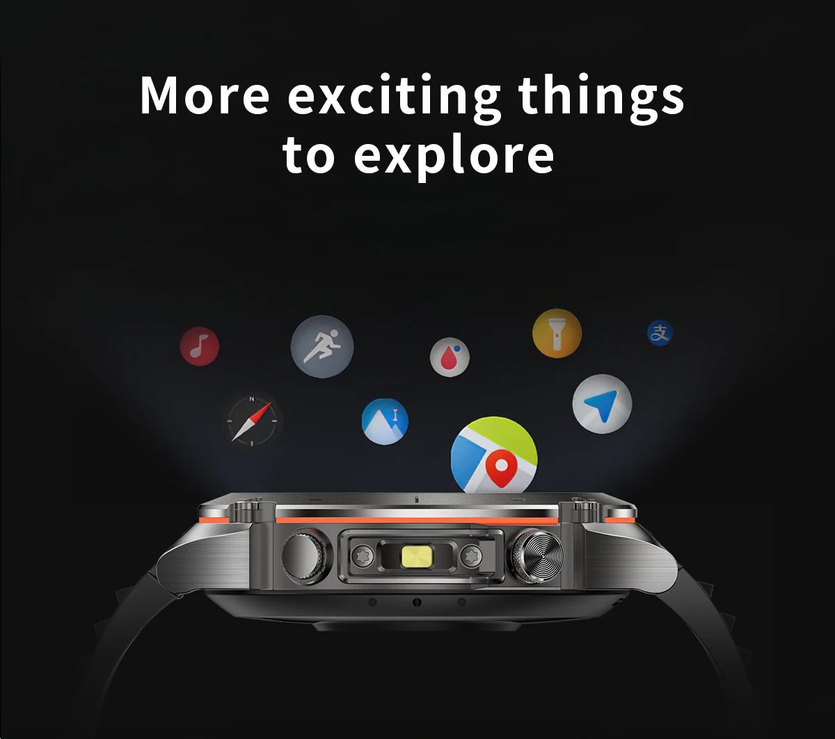 2025 New For Xiaomi IOS Ultra GPS Smart Watch 10ATM Waterproof Built - in Dual - band GNSS Compass Military Sport Men SWIM Bracelet - RELUX.STORE