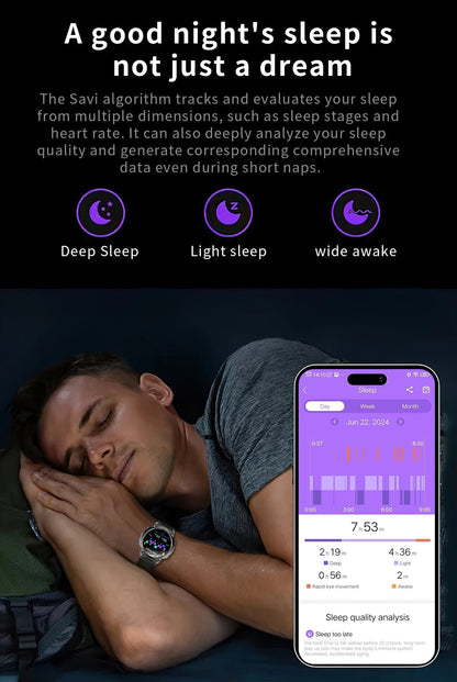 2025 New For Xiaomi IOS Ultra GPS Smart Watch 10ATM Waterproof Built - in Dual - band GNSS Compass Military Sport Men SWIM Bracelet - RELUX.STORE