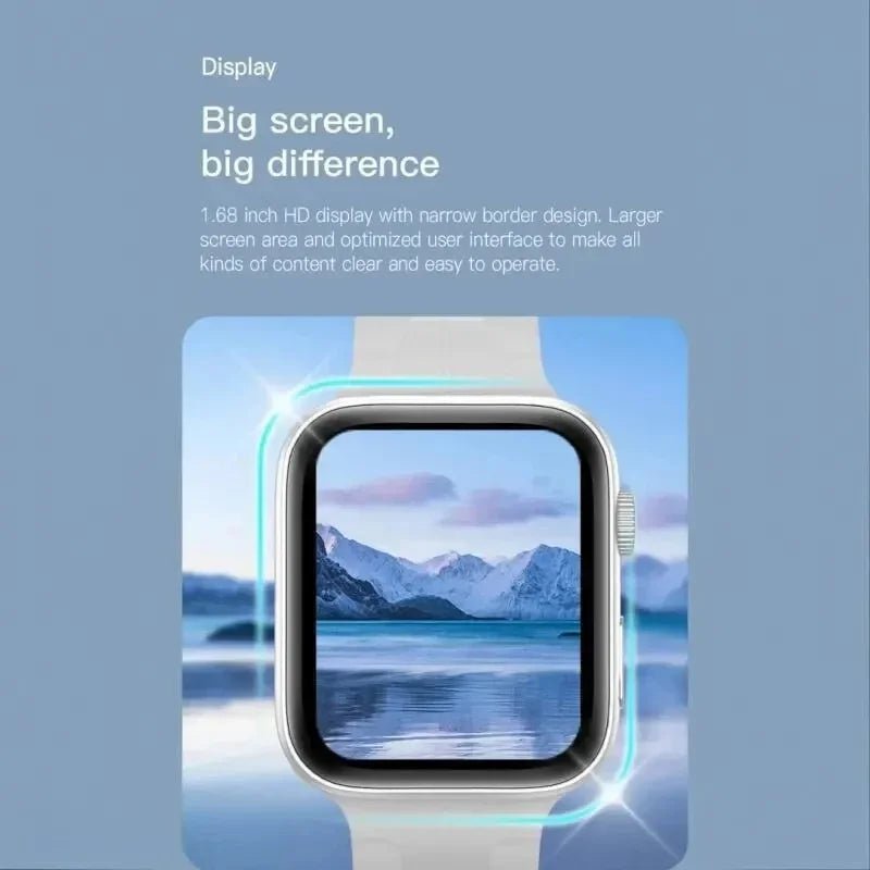 2025 New Smartwatch For Men Android IOS Phone 1.73" Screen Bluetooth Call Blood Oxygen Pressure Monitoring Smart Watch Women - RELUX.STORE