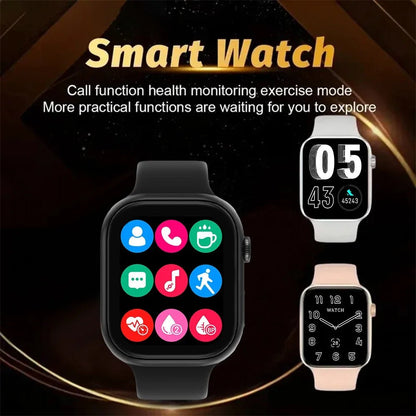 2025 New Smartwatch For Men Android IOS Phone 1.73" Screen Bluetooth Call Blood Oxygen Pressure Monitoring Smart Watch Women - RELUX.STORE