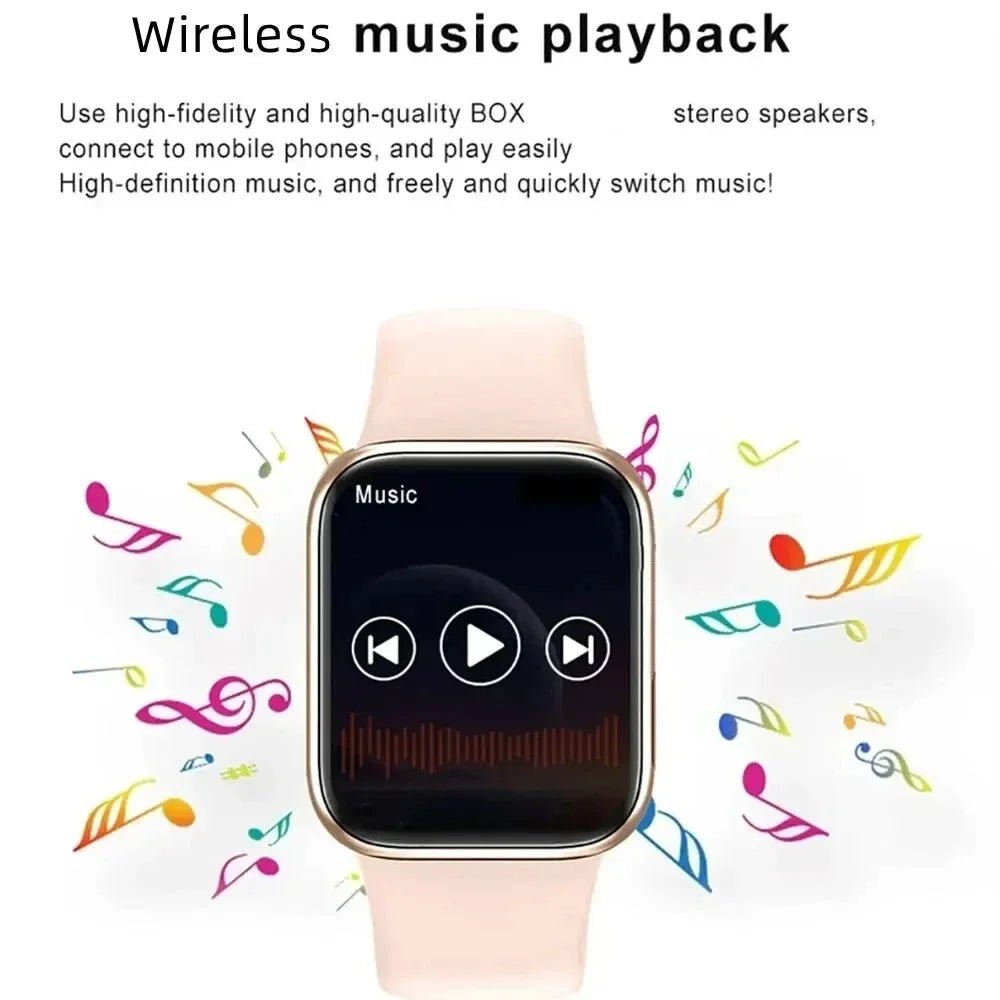 2025 New Smartwatch For Men Android IOS Phone 1.73" Screen Bluetooth Call Blood Oxygen Pressure Monitoring Smart Watch Women - RELUX.STORE