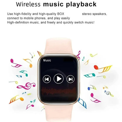 2025 New Smartwatch For Men Android IOS Phone 1.73" Screen Bluetooth Call Blood Oxygen Pressure Monitoring Smart Watch Women - RELUX.STORE