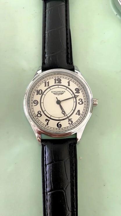 2025 New Top Brand Man Wristwatch Luxury Business Waterproof Men Watch For Men Quartz Clock Leather Men's Watches reloj Handsome - RELUX.STORE