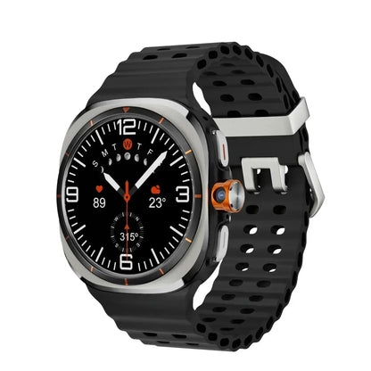 2025 New W7 5G Fitness Smart Watch Full Network GPS NFC Call Information Display Men's Sports Watch Application Download - RELUX.STORE
