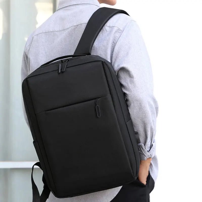 2025 New Waterproof Business & School Backpack – USB Rechargeable Laptop Bag, Versatile Travel & Daily Bag - RELUX.STORE