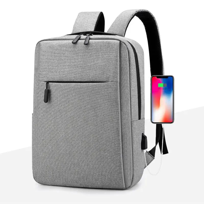 2025 New Waterproof Business & School Backpack – USB Rechargeable Laptop Bag, Versatile Travel & Daily Bag - RELUX.STORE