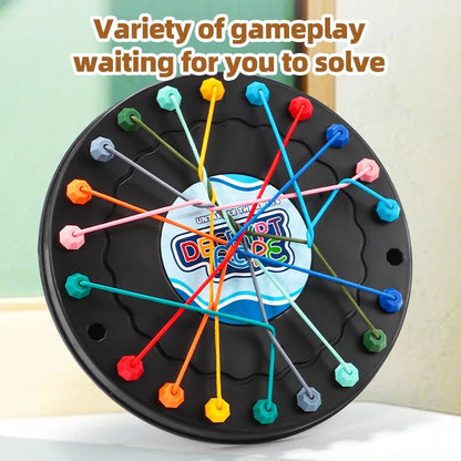 "2025 Rope Breaking Battle Puzzle Toy – Logic & Problem - Solving Game for Kids, Knot Challenge & Brain Training" 🧩🪢✨ - RELUX.STORE