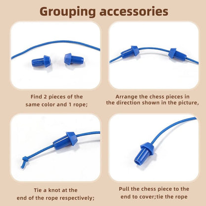 "2025 Rope Breaking Battle Puzzle Toy – Logic & Problem - Solving Game for Kids, Knot Challenge & Brain Training" 🧩🪢✨ - RELUX.STORE