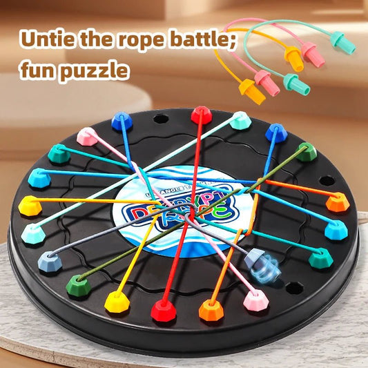 "2025 Rope Breaking Battle Puzzle Toy – Logic & Problem - Solving Game for Kids, Knot Challenge & Brain Training" 🧩🪢✨ - RELUX.STORE