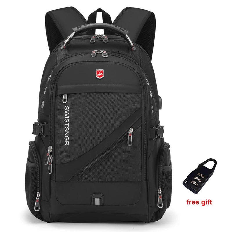2025 Waterproof 17/20 Inch Laptop Backpack Men Airplane Travel Backpack Women Oxford Rucksack Male School Bag modern Mochila - RELUX.STORE2025 Waterproof 17/20 Inch Laptop Backpack Men Airplane Travel Backpack Women Oxford Rucksack Male School Bag modern Mochila
