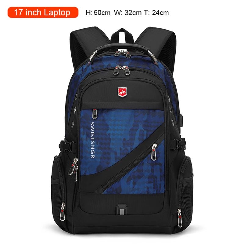 2025 Waterproof 17/20 Inch Laptop Backpack Men Airplane Travel Backpack Women Oxford Rucksack Male School Bag modern Mochila - RELUX.STORE2025 Waterproof 17/20 Inch Laptop Backpack Men Airplane Travel Backpack Women Oxford Rucksack Male School Bag modern Mochila