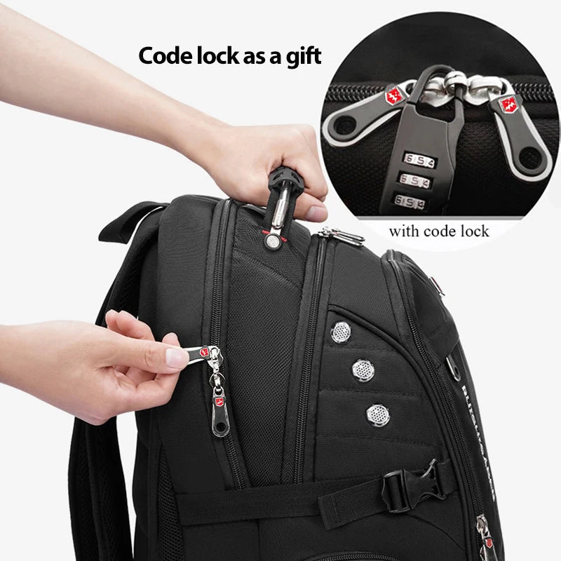 2025 Waterproof 17/20 Inch Laptop Backpack Men Airplane Travel Backpack Women Oxford Rucksack Male School Bag modern Mochila - RELUX.STORE2025 Waterproof 17/20 Inch Laptop Backpack Men Airplane Travel Backpack Women Oxford Rucksack Male School Bag modern Mochila