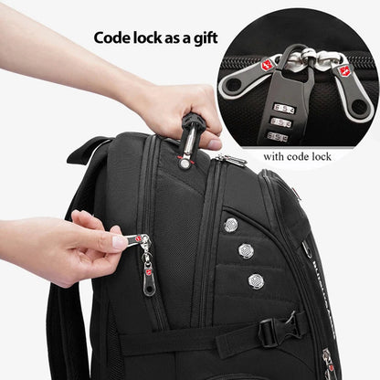 2025 Waterproof 17/20 Inch Laptop Backpack Men Airplane Travel Backpack Women Oxford Rucksack Male School Bag modern Mochila - RELUX.STORE2025 Waterproof 17/20 Inch Laptop Backpack Men Airplane Travel Backpack Women Oxford Rucksack Male School Bag modern Mochila