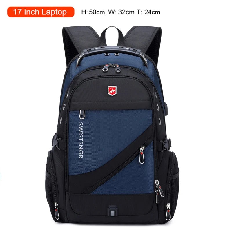 2025 Waterproof 17/20 Inch Laptop Backpack Men Airplane Travel Backpack Women Oxford Rucksack Male School Bag modern Mochila - RELUX.STORE2025 Waterproof 17/20 Inch Laptop Backpack Men Airplane Travel Backpack Women Oxford Rucksack Male School Bag modern Mochila