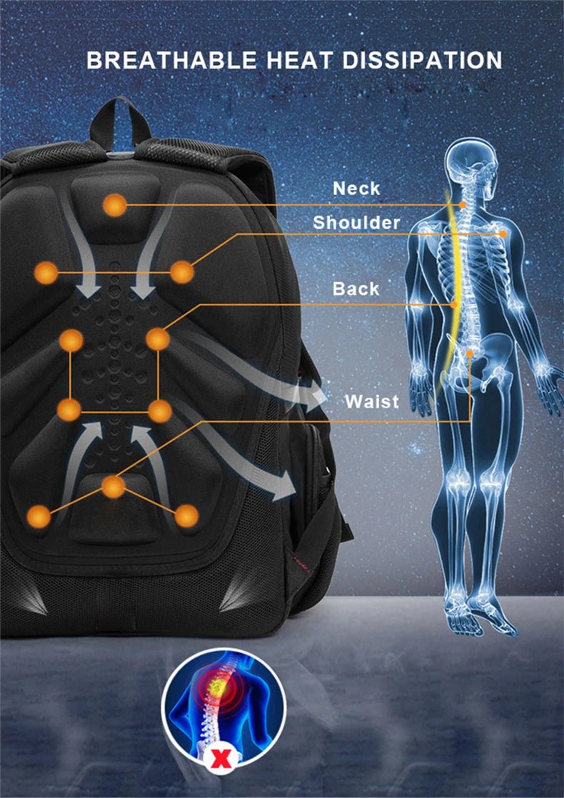 2025 Waterproof 17/20 Inch Laptop Backpack Men Airplane Travel Backpack Women Oxford Rucksack Male School Bag modern Mochila - RELUX.STORE2025 Waterproof 17/20 Inch Laptop Backpack Men Airplane Travel Backpack Women Oxford Rucksack Male School Bag modern Mochila