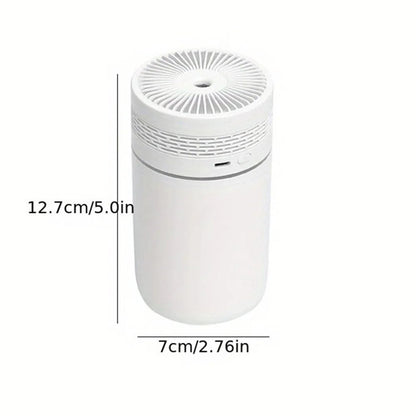 250ML Car Air Humidifier Portable Mini Spray Mist Humidifier with LED Light USB Powered Essential Oil Difffor Bedroom and Travel - RELUX.STORE